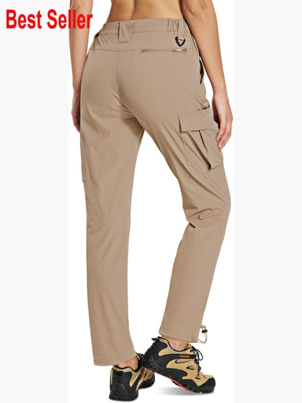 Lightweight Quick Dry Water Resistant Hiking Cargo Pants with 7 Pockets